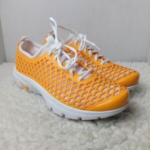 Vtg 90's Nike Air Rejuven 8 Womens Sneaker Size 9 Orange Lattice Running Shoes 